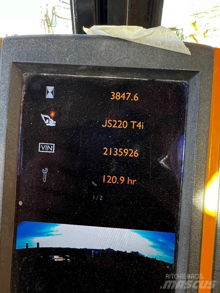 JCB JS 220 N LC Beltegraver