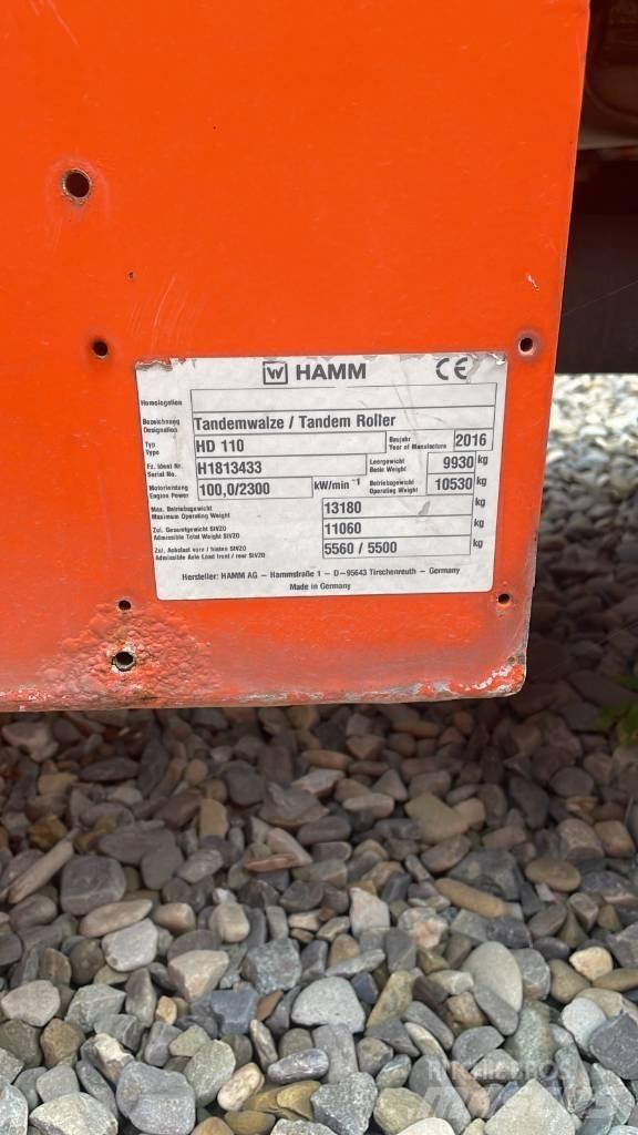 Hamm HD 110 Tandem Valser