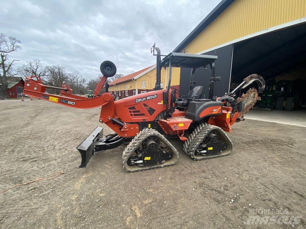 Ditch Witch RT 80 Spesialtilpassede gravemaskiner