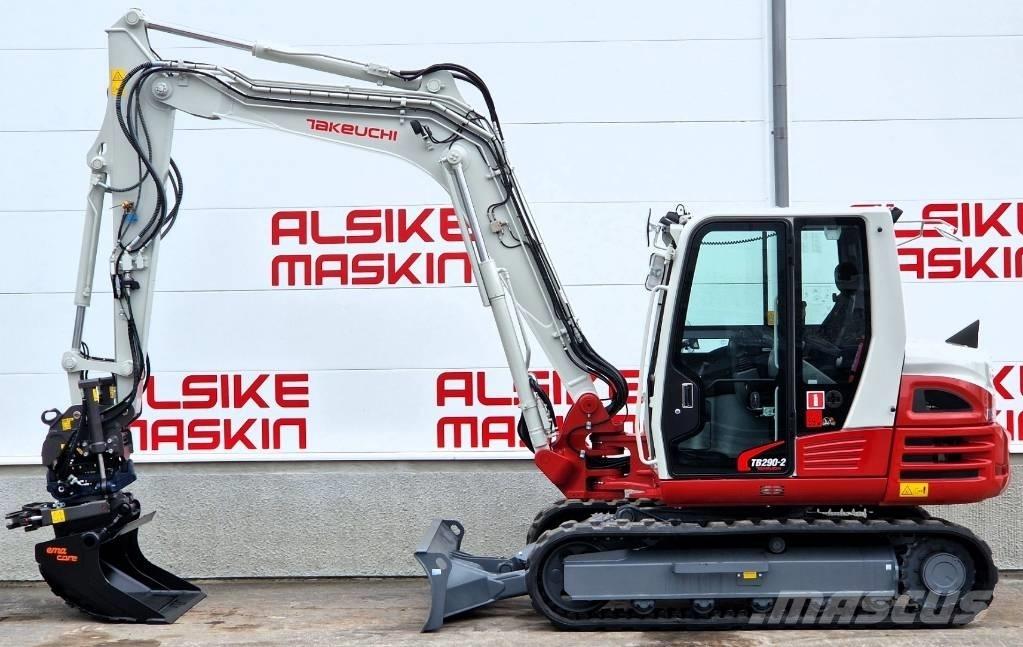 Takeuchi TB290-2 Midigravere 7 - 12t