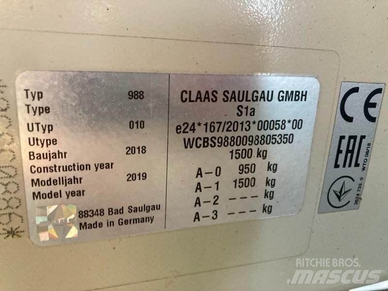 CLAAS Liner 2900 Svanser