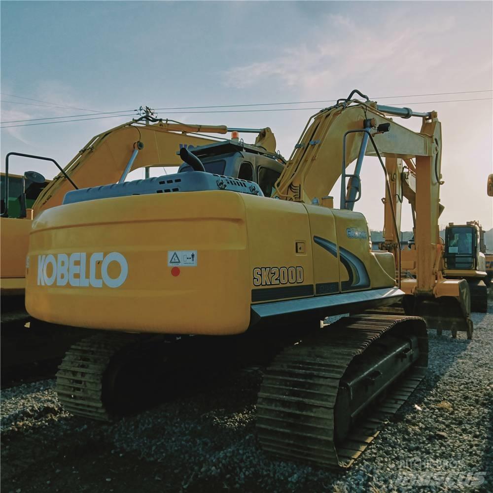 Kobelco SK200-8 Beltegraver