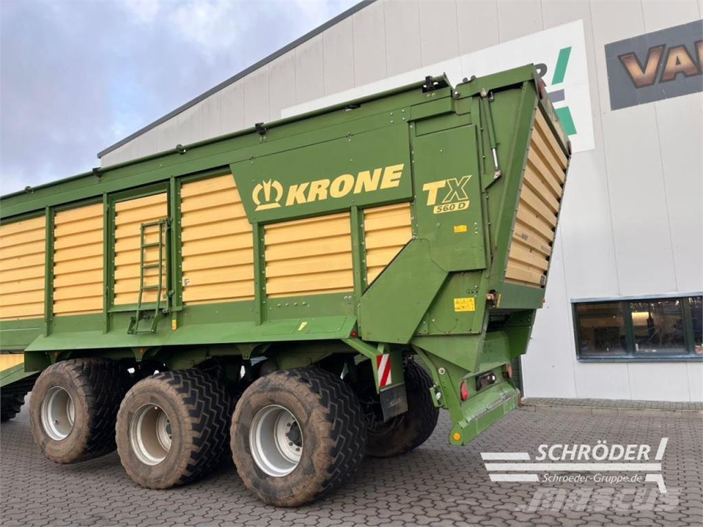 Krone TX 560 D Kornhengere