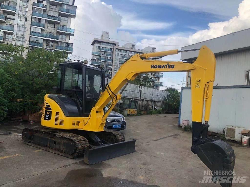 Komatsu PC 55 Minigravere <7t