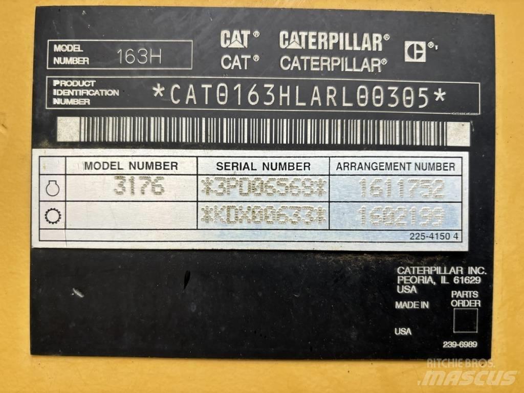 CAT 163H Veihøvler