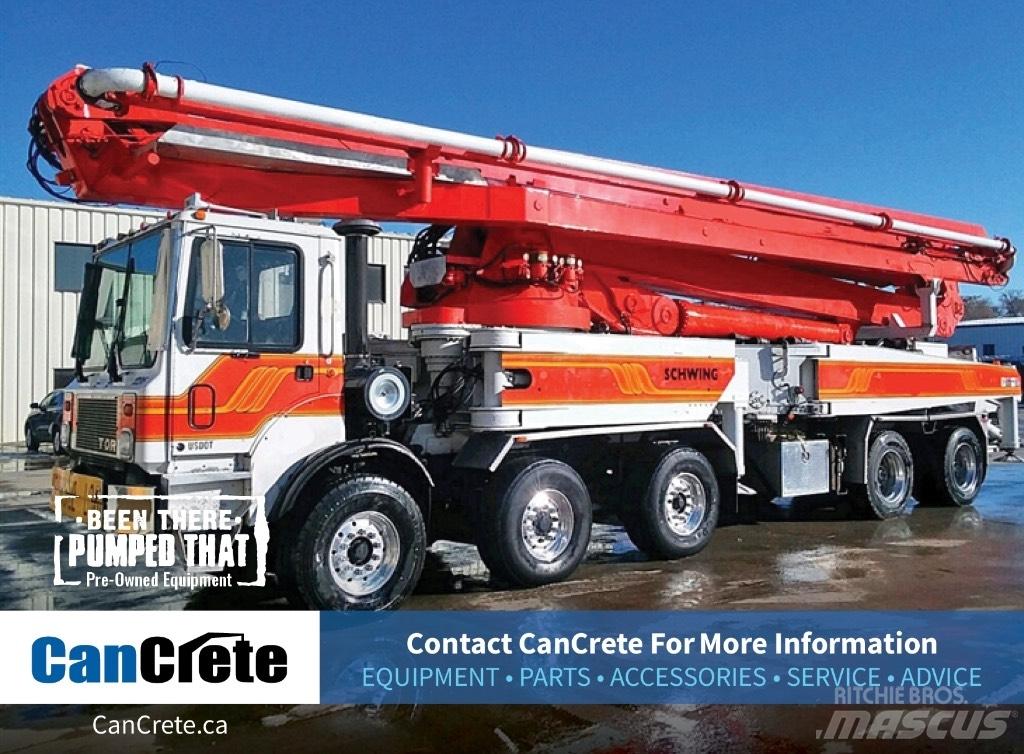 Schwing 53m Betongpumpe biler