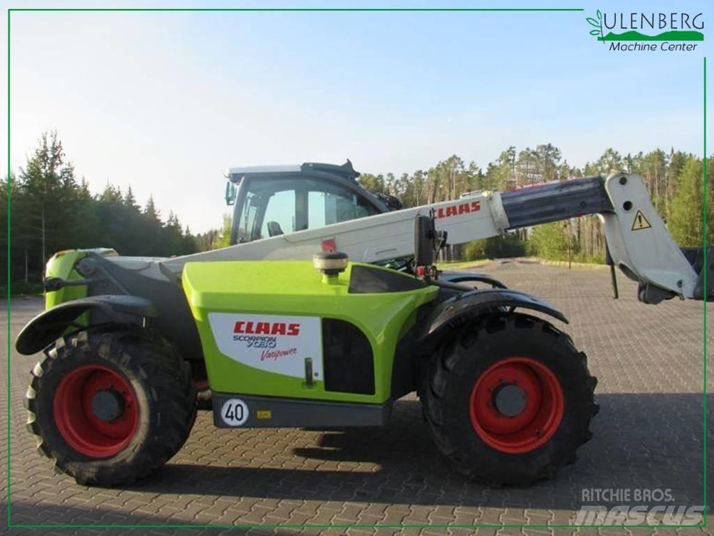 CLAAS Scorpion 7030 Teleskoplastere for Landbruk