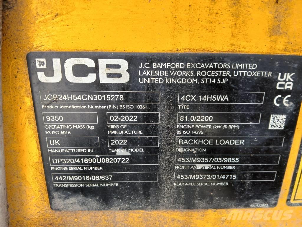 JCB 4 CX Pro AEC Traktorgravere