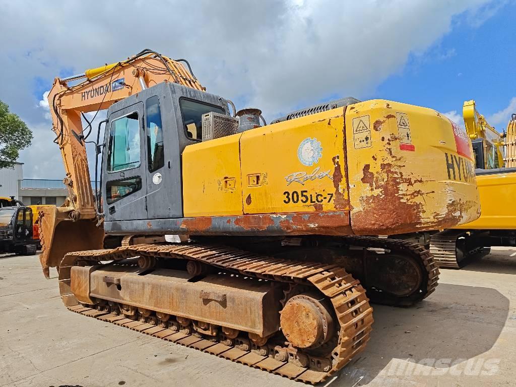 Hyundai R305LC-7 Beltegraver