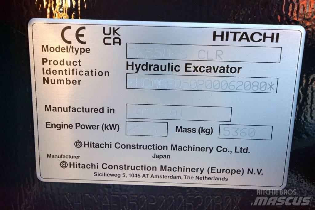 Hitachi ZX 55 U-6 Minigravere <7t