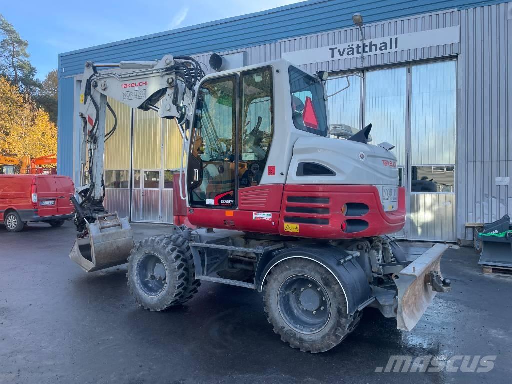 Takeuchi TB 295 W Hjulgravere