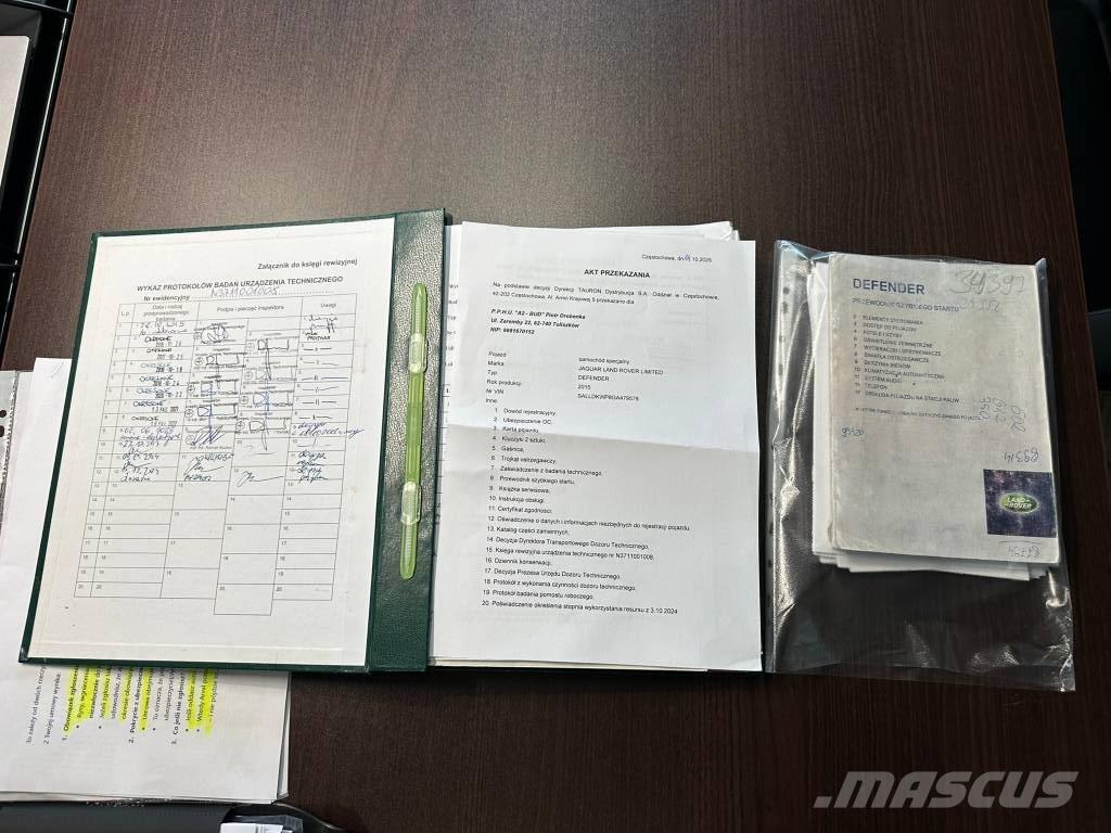 Land Rover Defender Røff terreng kraner