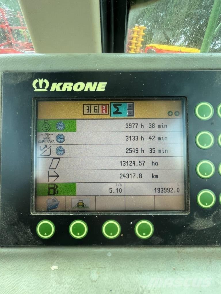 Krone Big X 500 Selvdrevne fôrhøstere