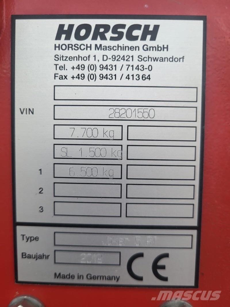 Horsch Joker 5RT Skålharver