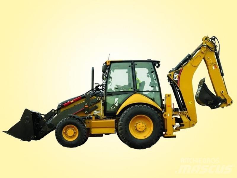 CAT 428 E Traktorgravere