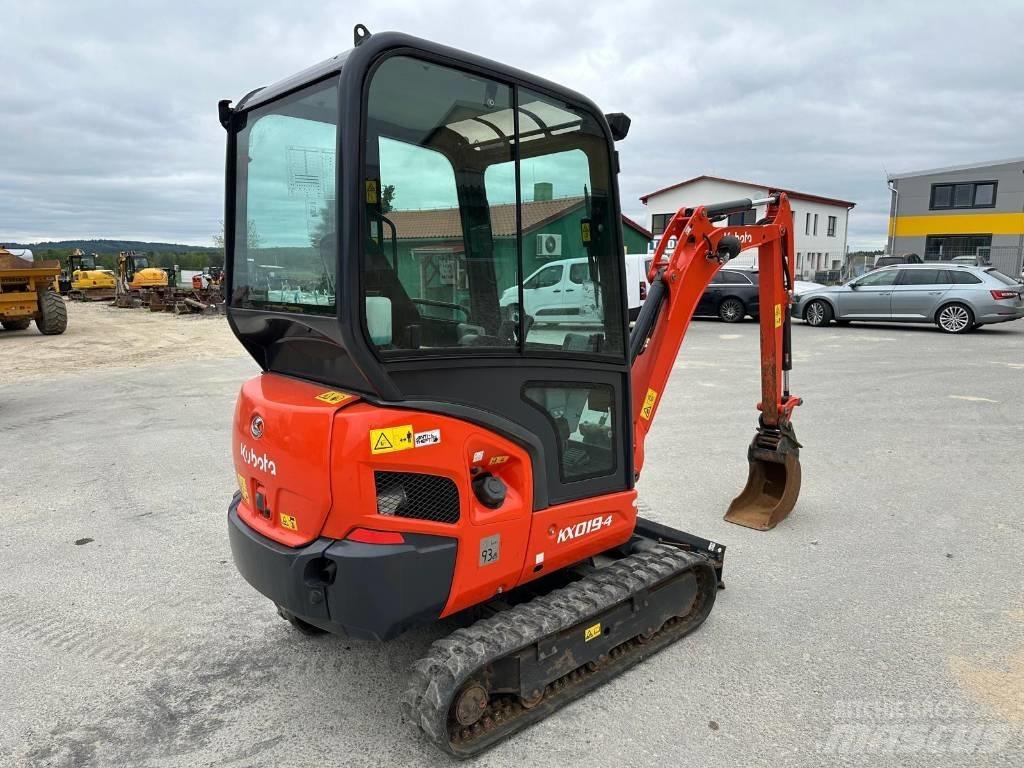 Kubota KX 019-4 Minigravere <7t