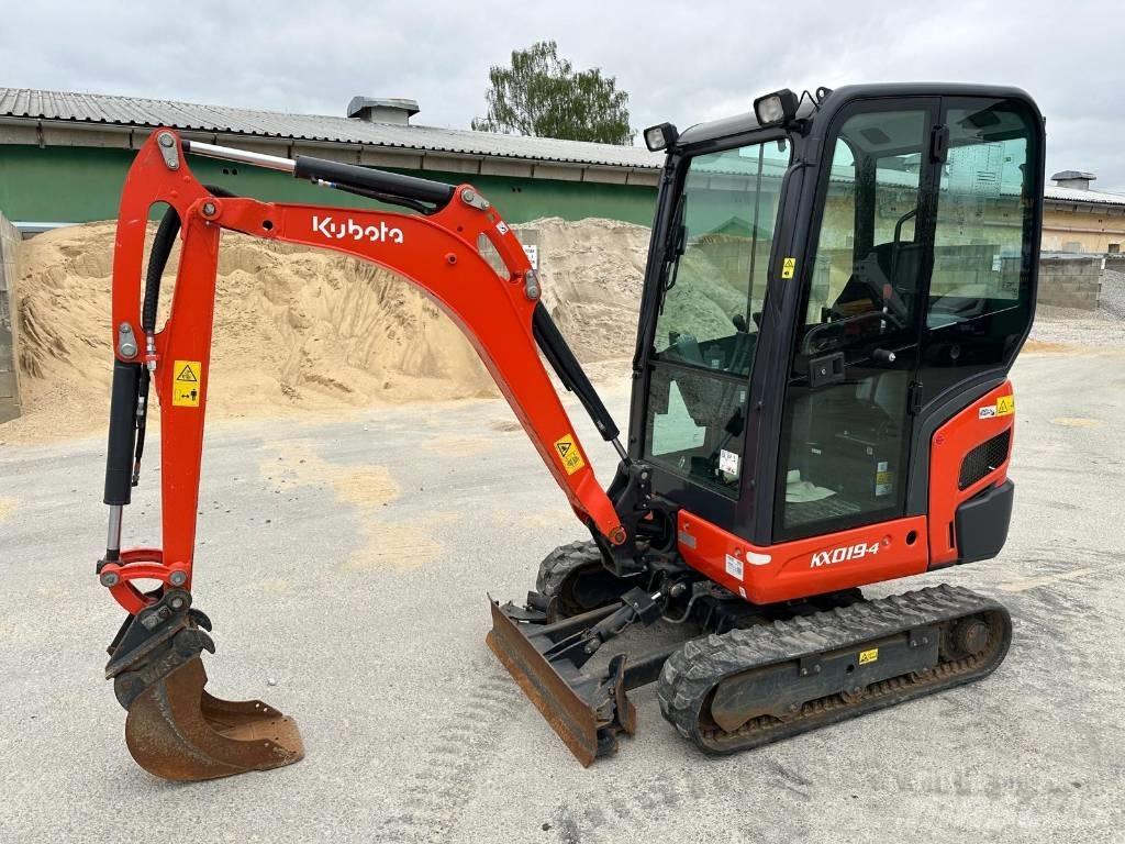Kubota KX 019-4 Minigravere <7t