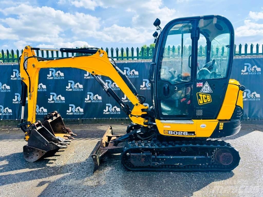 JCB 8026 CTS Minigravere <7t