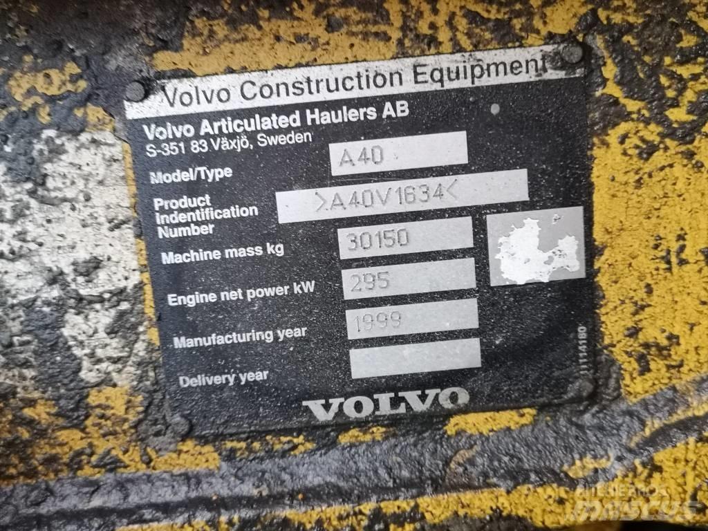 Volvo A 40 Rammestyrte Dumpere