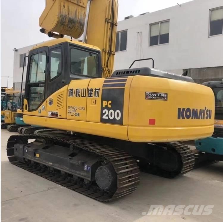 Komatsu pc200-7 Beltegraver