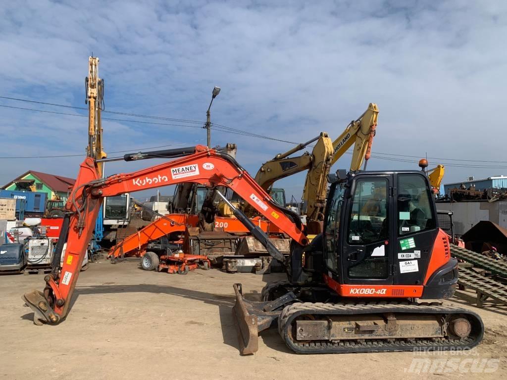 Kubota KX 080-4A Midigravere 7 - 12t