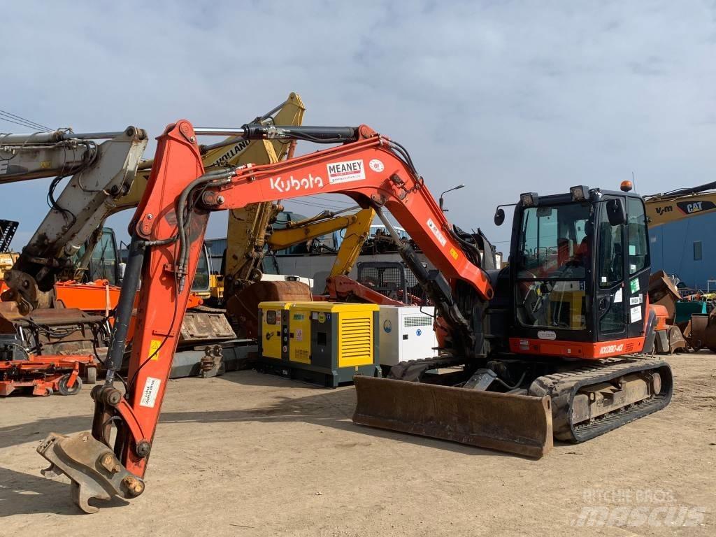 Kubota KX 080-4A Midigravere 7 - 12t