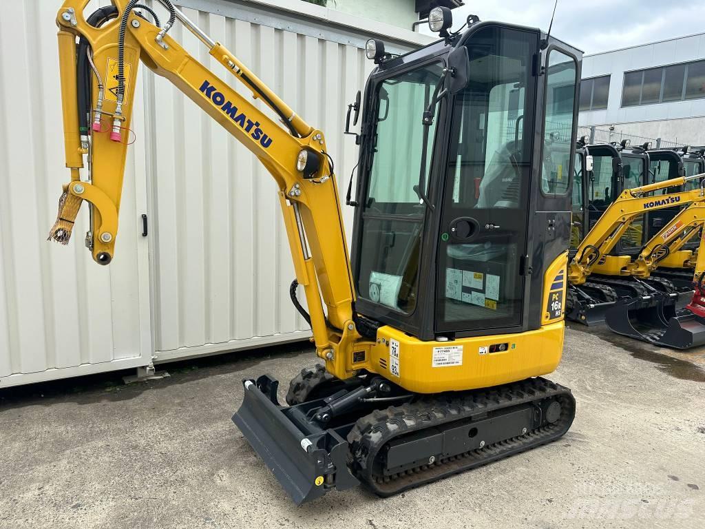 Komatsu PC 16 R-3HS Minigravere <7t