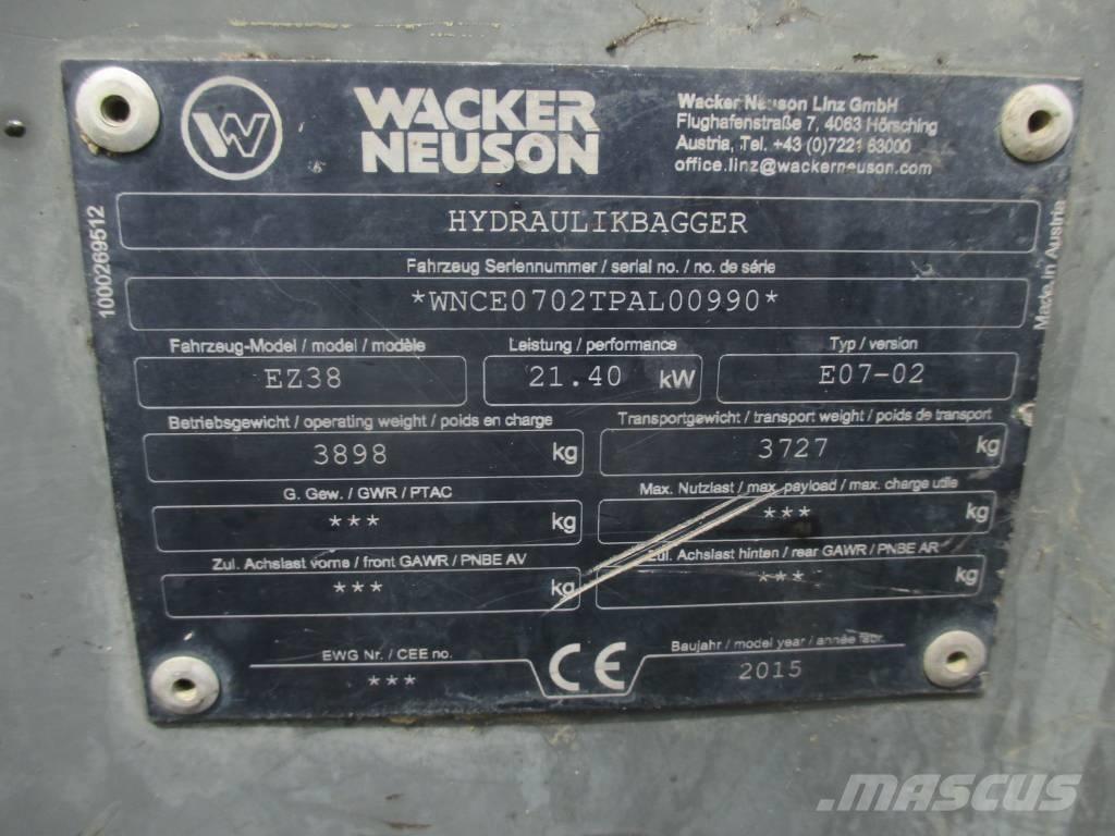 Wacker Neuson EZ 38 Beltegraver