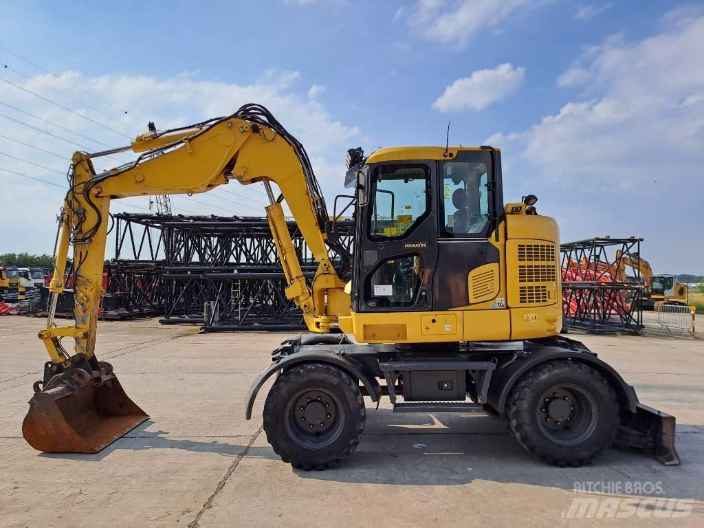 Komatsu PW118MR-11 Hjulgravere