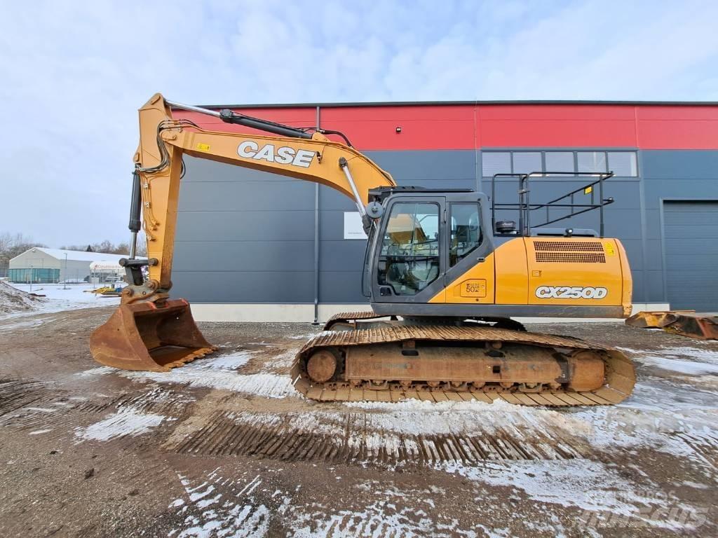 CASE CX 250 D Beltegraver