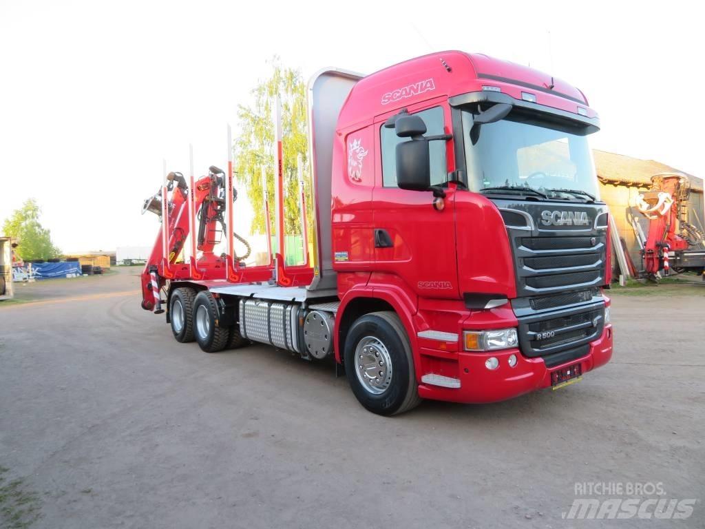 Scania R 500 Tømmerbiler