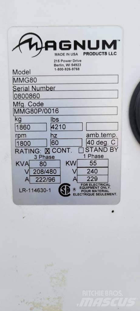 Magnum MMG 80 Diesel Generatorer