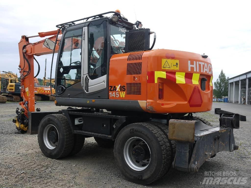 Hitachi ZX 145 W-3 Hjulgravere