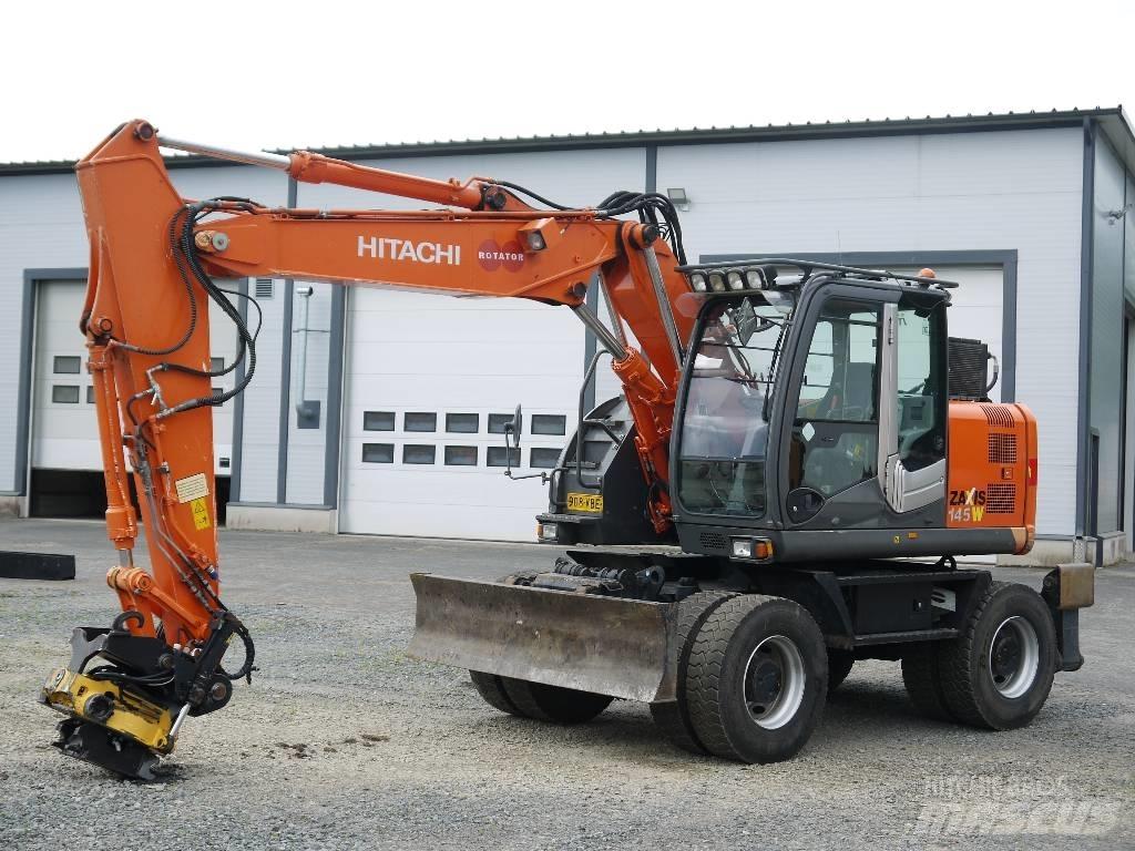 Hitachi ZX 145 W-3 Hjulgravere