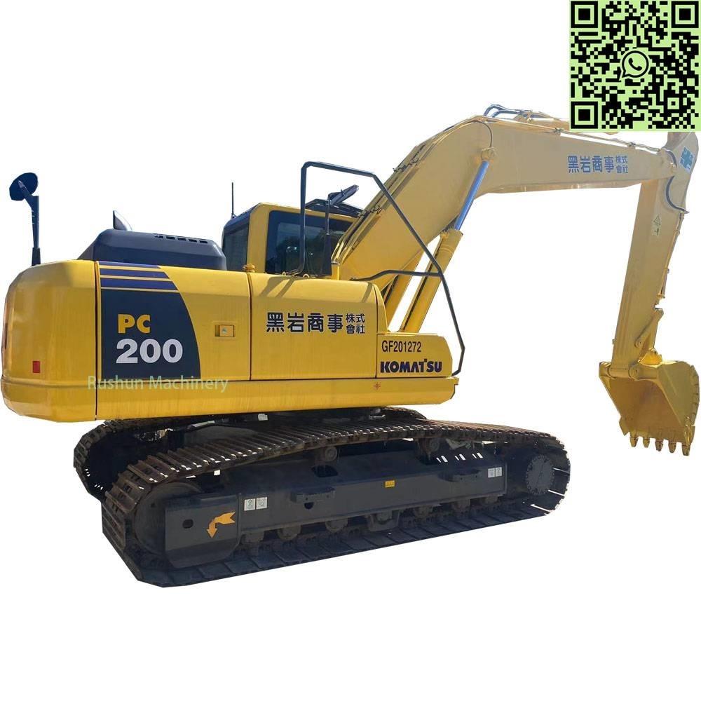 Komatsu PC 200 Beltegraver