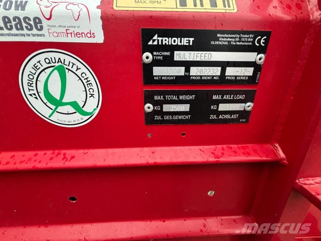 Trioliet MULTIFEED Fôrutlegger