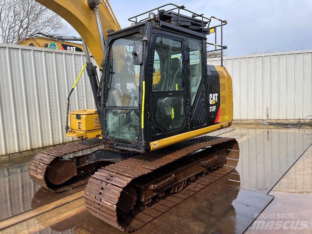 CAT 313 F Beltegraver