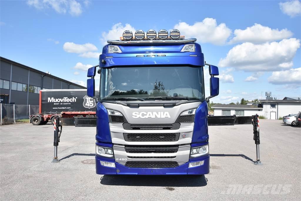 Scania G450 8X4 Kranbil