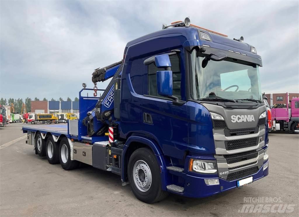 Scania G450 8X4 Kranbil