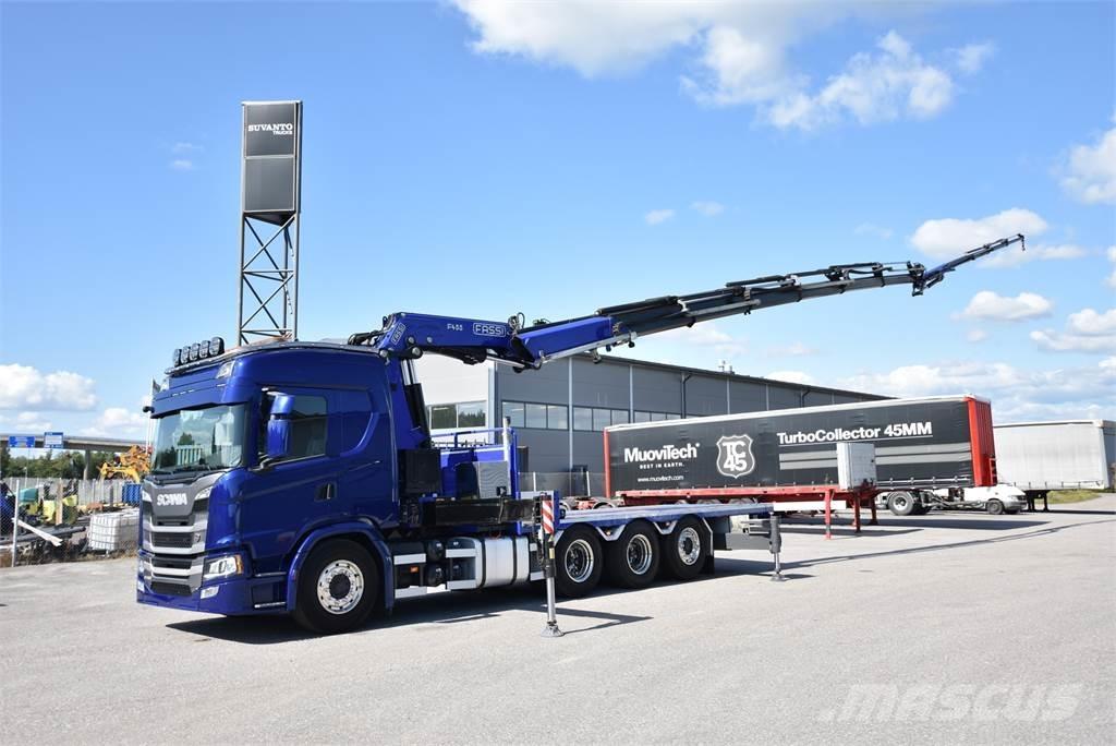 Scania G450 8X4 Kranbil