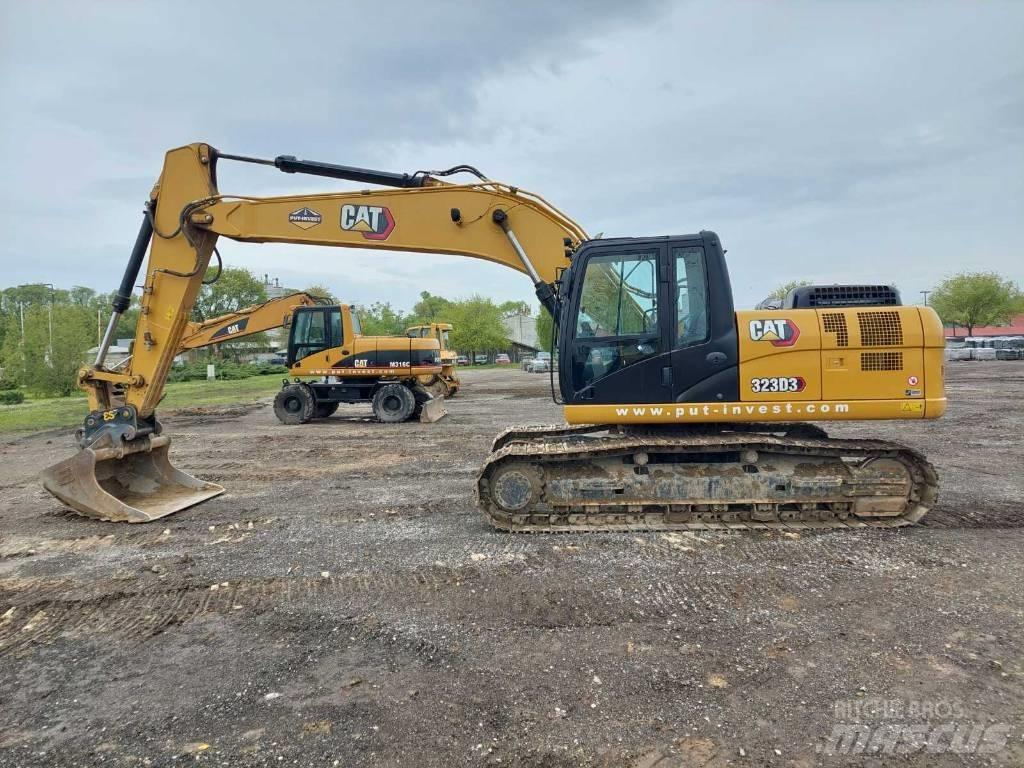 CAT 323D3 Beltegraver
