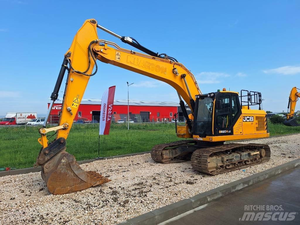 JCB 220X LC Beltegraver