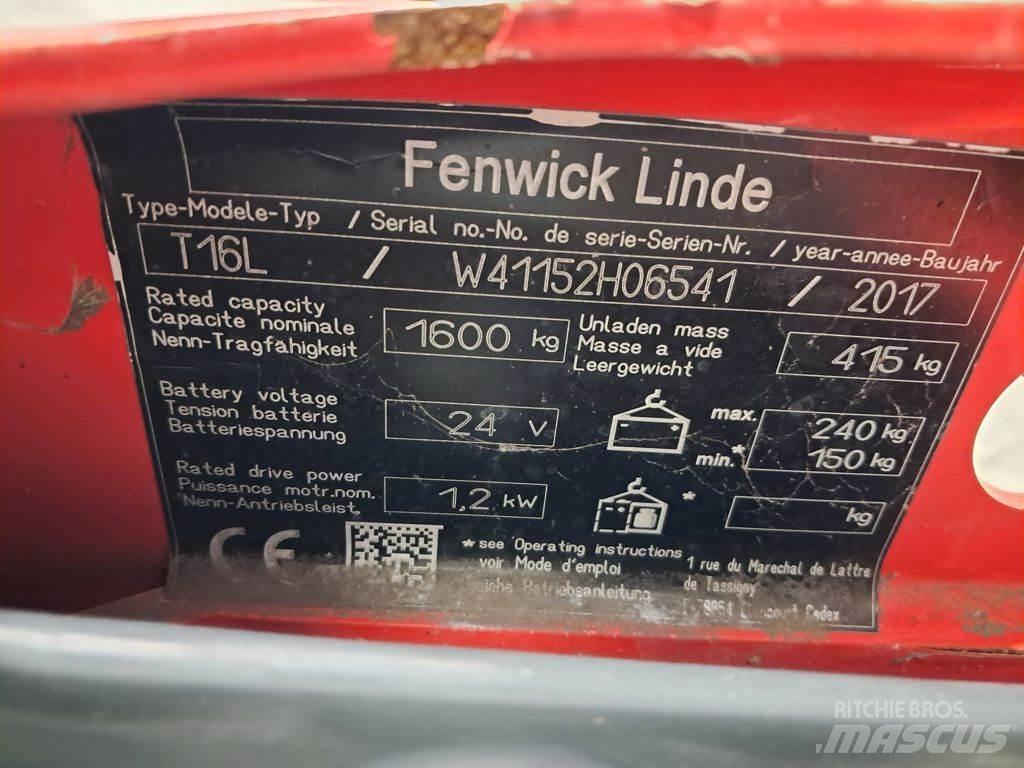 Linde T16L Jekketralle