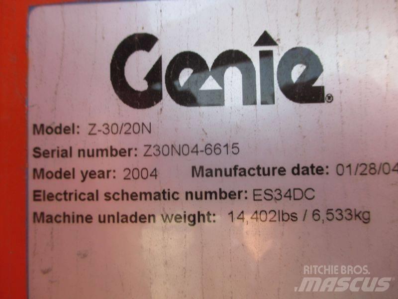 Genie Z 30/20 N Leddede bomlifter