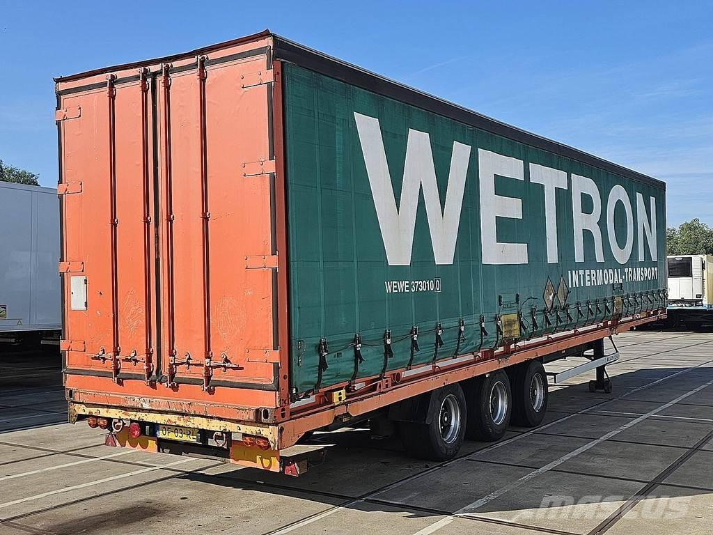 Van Hool 3B2003 Containerchassis Semitrailere