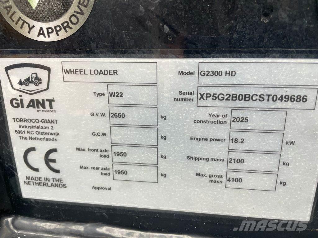 GiANT G2300 HD Hjullastere