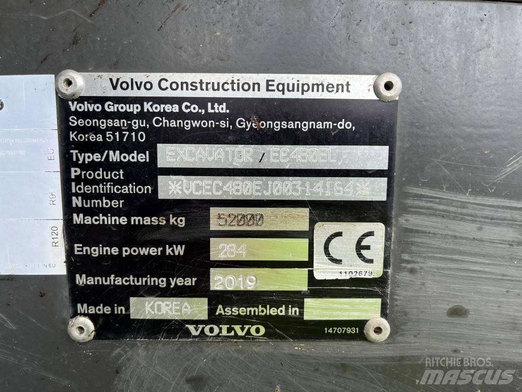 Volvo EC480EL Beltegraver