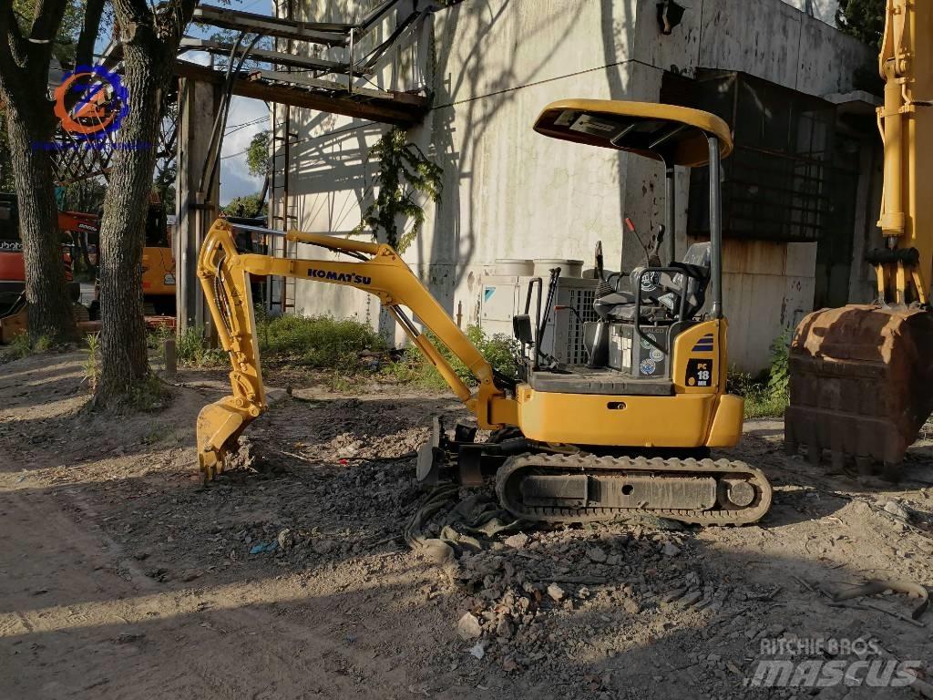 Komatsu PC 18 MR-2 Minigravere <7t