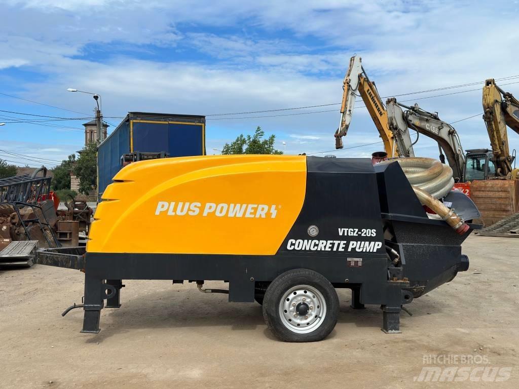 Plus Power VTGZ-20S Betongpumpe biler