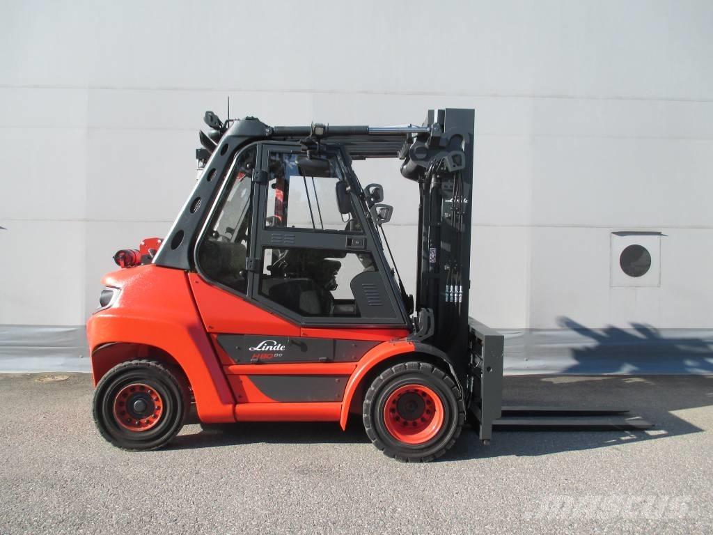 Linde H 80 D Diesel Trucker